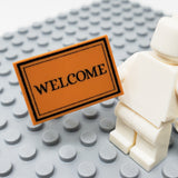 Welcome Mat 2x3 Tile (Custom Pad Printed LEGO)