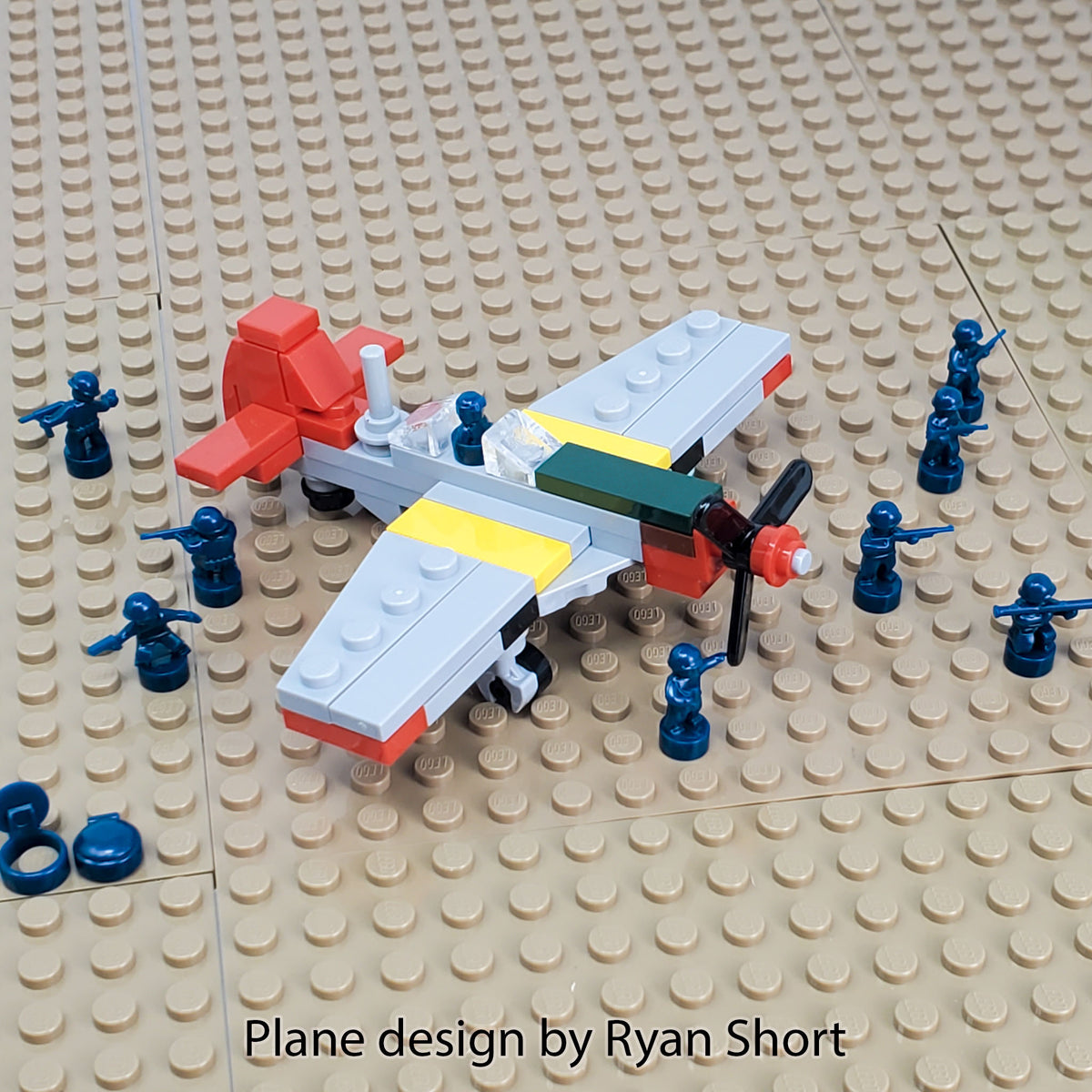 Nano P-51 Mustang Fighter Plane Kit1