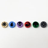 Magic Mana Collection 1x1 Round Tiles (Custom Pad Printed LEGO)