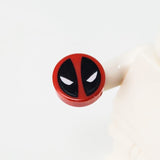 Deadpool 1x1 Round Tile (Custom Pad Printed LEGO)