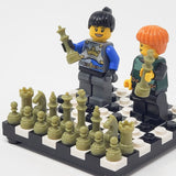 Chess Color Set - Olive Green