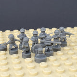 Nano Soldier Figures - Dark Bluish Gray
