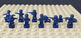 Nano Soldier Figures - Dark Blue