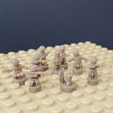 Nano Soldier Figures - Dark Tan