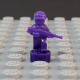 Nano Soldier - Walking with Rifle Down Variant (Single - Various Colors Available)