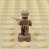 Nano Soldier - Walking with Rifle Up Variant (Single - Various Colors Available)