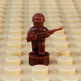 Nano Soldier - Walking with Rifle Up Variant (Single - Various Colors Available)