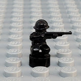 Nano Soldier - Kneeling with Rifle Variant (Single - Various Colors Available)