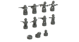 Nano Soldier Figures - Dark Bluish Gray
