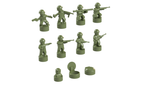 Nano Soldier Figures - Olive Green