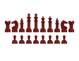 Chess Color Set - Dark Red