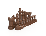 Chess Color Set - Reddish Brown