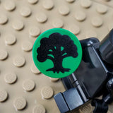 Magic Mana Individual Round Tiles (Custom Pad Printed LEGO)