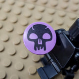 Magic Mana Individual Round Tiles (Custom Pad Printed LEGO)