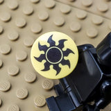 Magic Mana Individual Round Tiles (Custom Pad Printed LEGO)