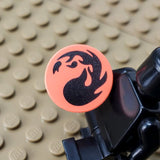 Magic Mana Individual Round Tiles (Custom Pad Printed LEGO)