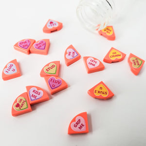 Conversation Hearts 15-tile Bundle (Custom Pad Printed LEGO)