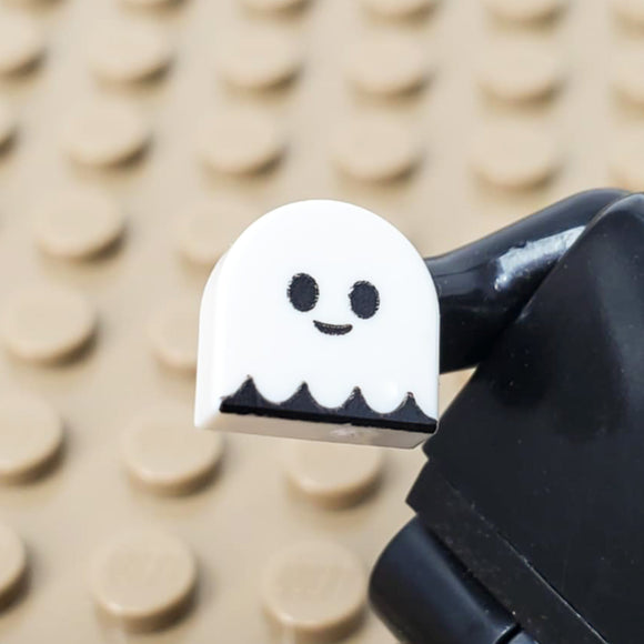 Ghost 1x1 Tile (Custom Pad Printed LEGO)