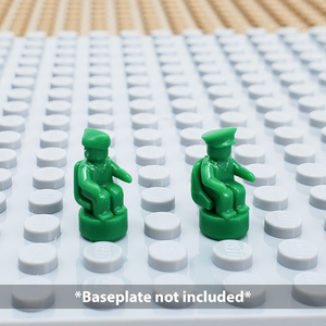 Nano Soldier Chair and Seated Figure Set