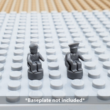 Nano Soldier Chair and Seated Figure Set