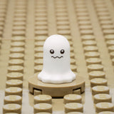 Ghost Brick (Individual) (Custom Pad Printed LEGO)