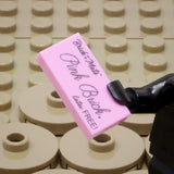 Pink Eraser (Custom Pad Printed LEGO)