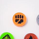 Fighting Monster Energy Types (Custom Pad Printed LEGO)