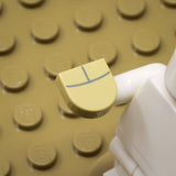 Retro Tan Computer (Custom Pad Printed LEGO)
