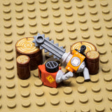 Chainsaw and Gas Can Bundle (Custom Pad Printed LEGO)