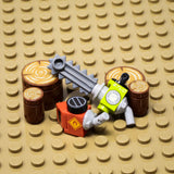Chainsaw and Gas Can Bundle (Custom Pad Printed LEGO)