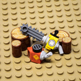 Chainsaw and Gas Can Bundle (Custom Pad Printed LEGO)