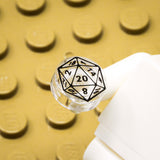 D20 1x1 Round Tile (Custom Pad Printed LEGO)