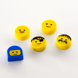 Classic Face Tiles (Custom Pad Printed 1x1 LEGO)