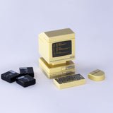 Retro Tan Computer (Custom Pad Printed LEGO)