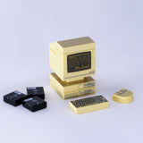 Retro Tan Computer (Custom Pad Printed LEGO)