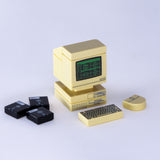 Retro Tan Computer (Custom Pad Printed LEGO)