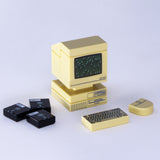 Retro Tan Computer (Custom Pad Printed LEGO)