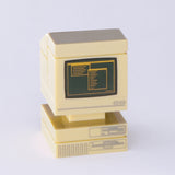 Retro Tan Computer (Custom Pad Printed LEGO)