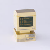 Retro Tan Computer (Custom Pad Printed LEGO)