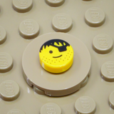 Classic Face Tiles (Custom Pad Printed 1x1 LEGO)
