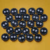 Soot Sprite 1x1 Round Tile (Custom Pad Printed LEGO)