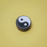 Yin Yang 1x1 Round Tile (Custom Pad Printed LEGO)