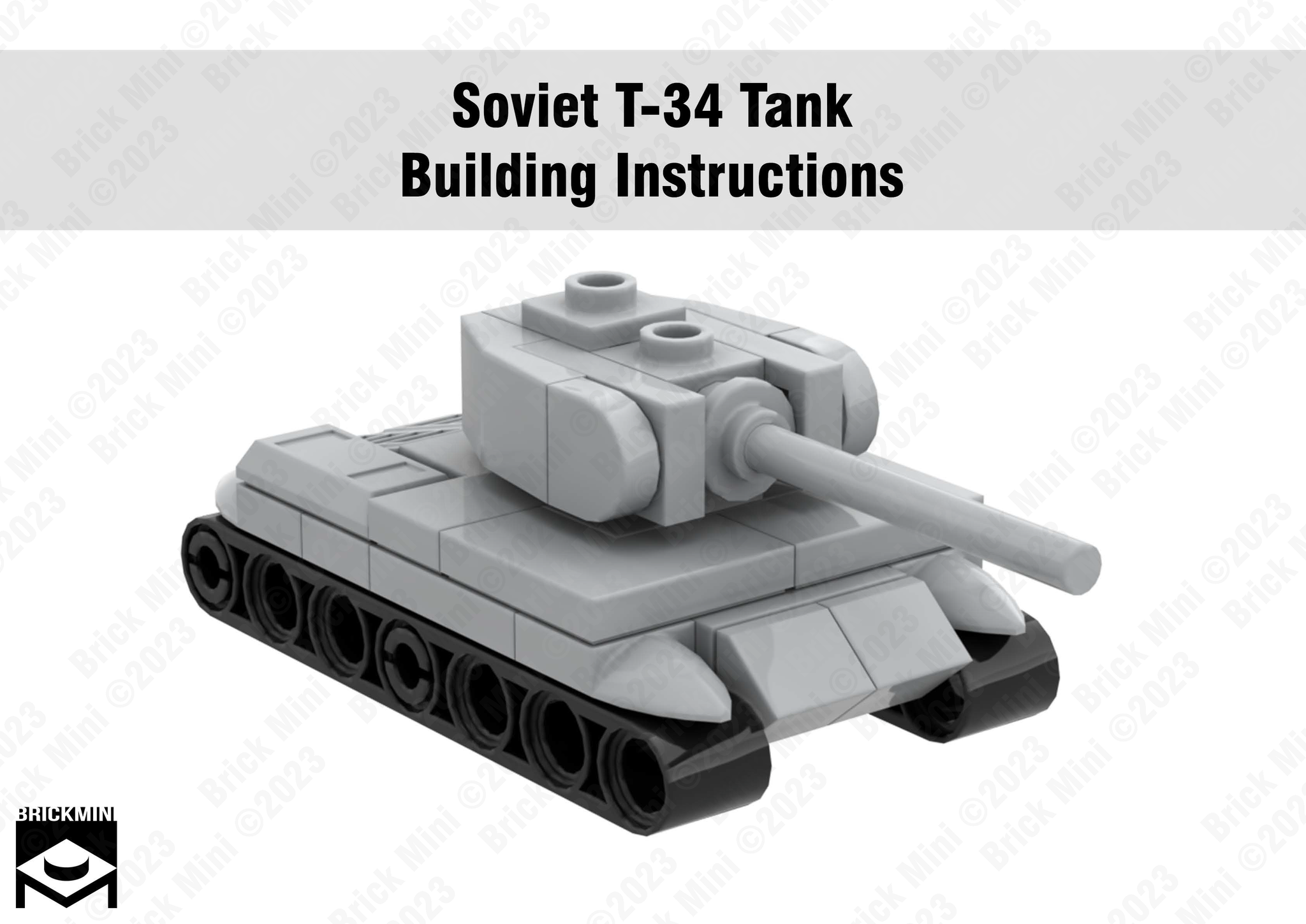 Mech and Tank Building Instructions – Brick Mini