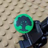 Magic Mana Individual Round Tiles (Custom Pad Printed LEGO)