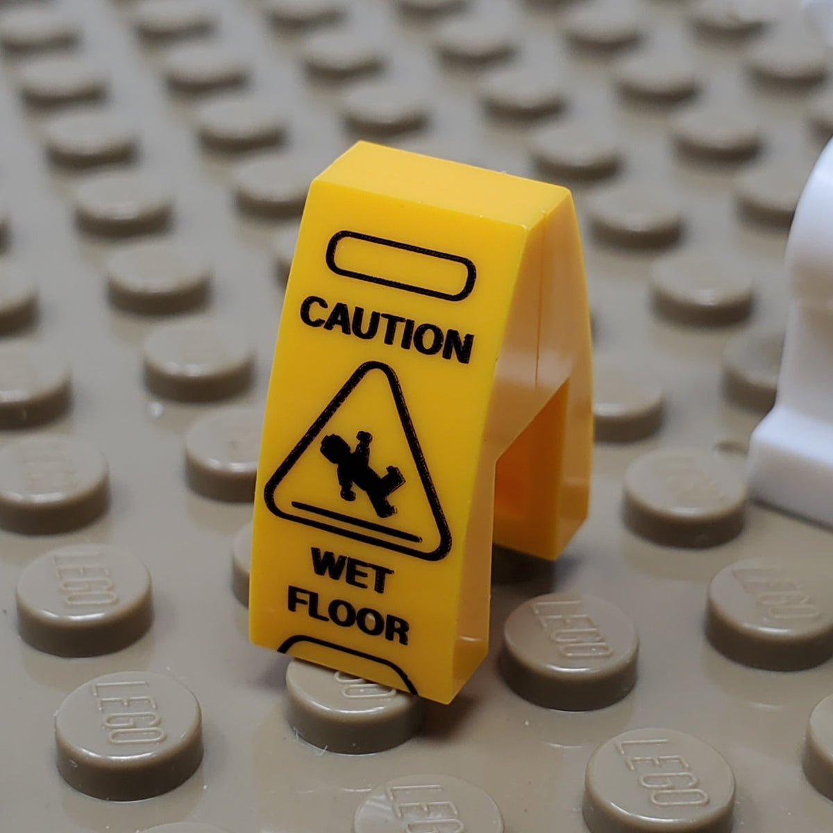 Wet Floor Sign (Custom Pad Printed LEGO) – Brick Mini