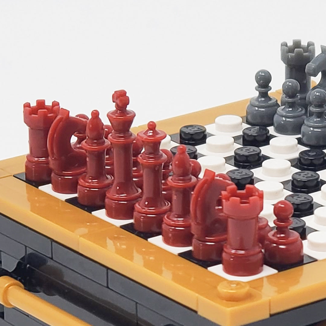 Chess Bricks Chess Color Set - Dark Red – Brick Mini