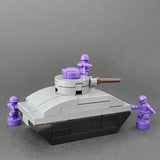 Nano Soldier Figures - Dark Purple