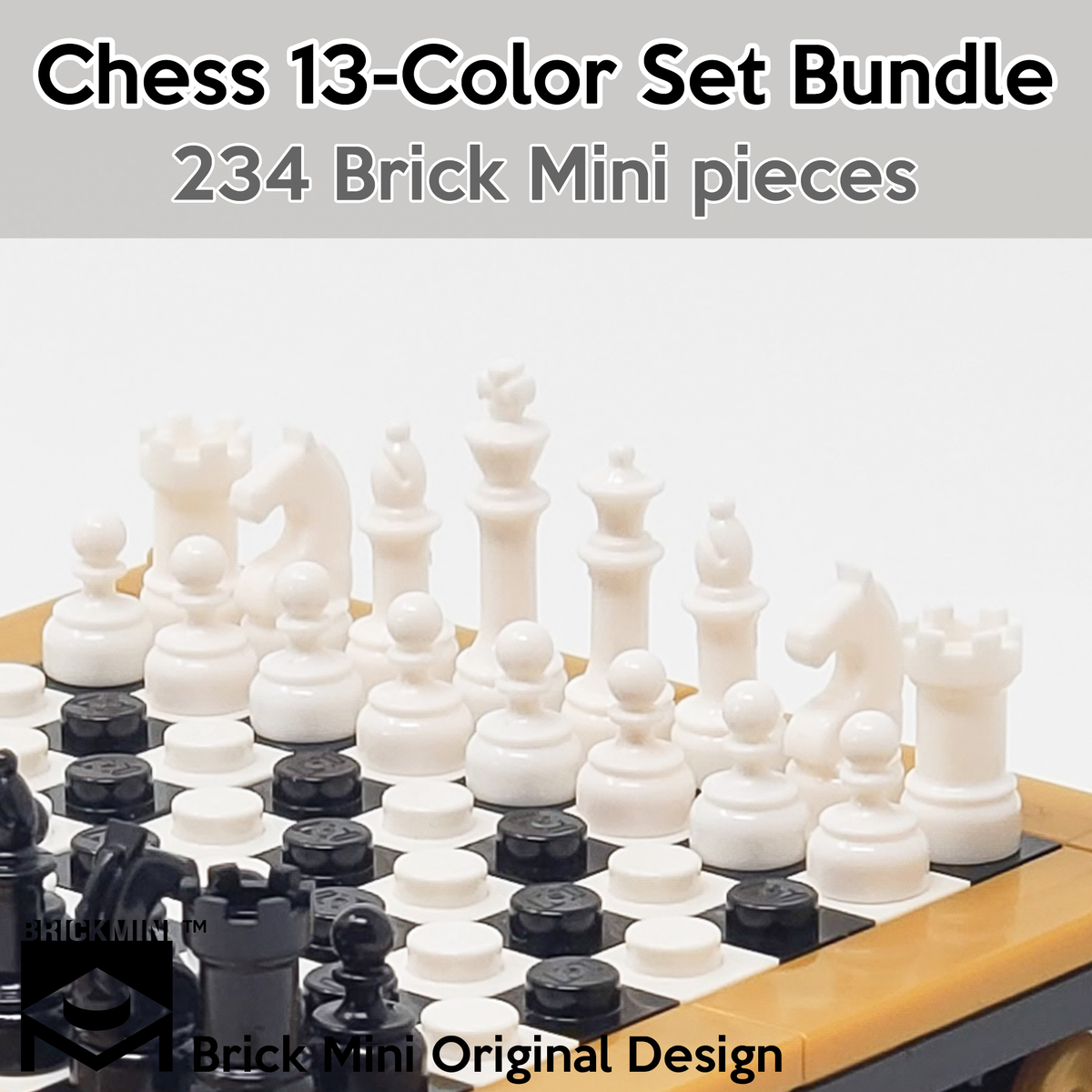 Chess 13-Color Set Bundle – Brick Mini
