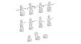 Nano Soldier Figures - White